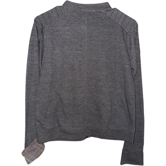 ‼️𝐇𝐄𝐌 & 𝐓𝐇𝐑𝐄𝐀𝐃 𝐙𝐈𝐏 𝐔𝐏 𝐆𝐑𝐀𝐘-𝐏𝐋𝐀𝐈𝐃 𝐂𝐔𝐅𝐅 𝐉𝐀𝐂𝐊𝐄𝐓 - Picture 4 of 8